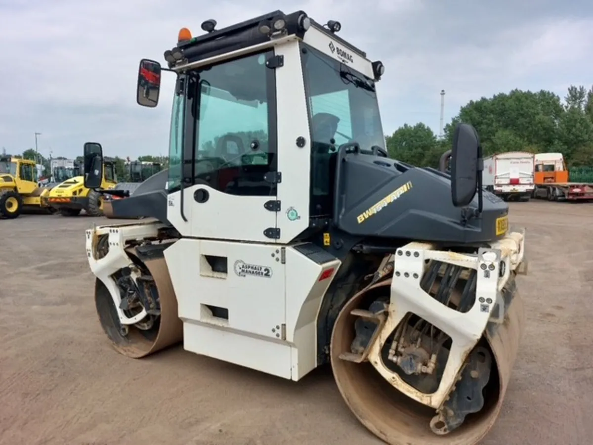 2019 BOMAG BW154 AP4V AM Double Drum Roller - Image 3
