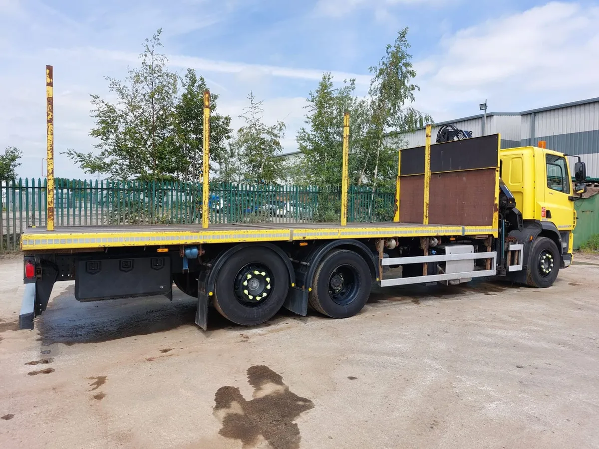 2020 (70) DAF CF340 6x2 Rearlift Flatbed - Image 4