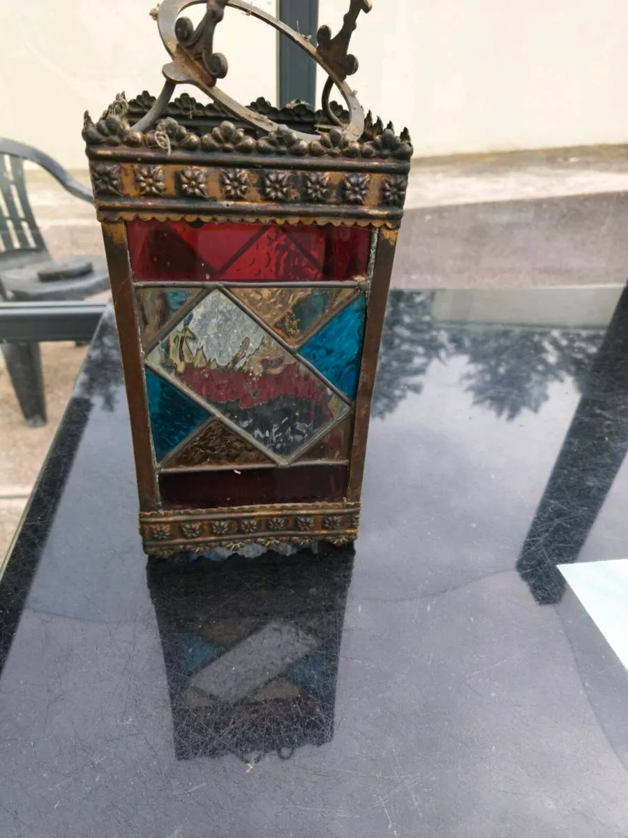 Victorian hall lantern - Image 1