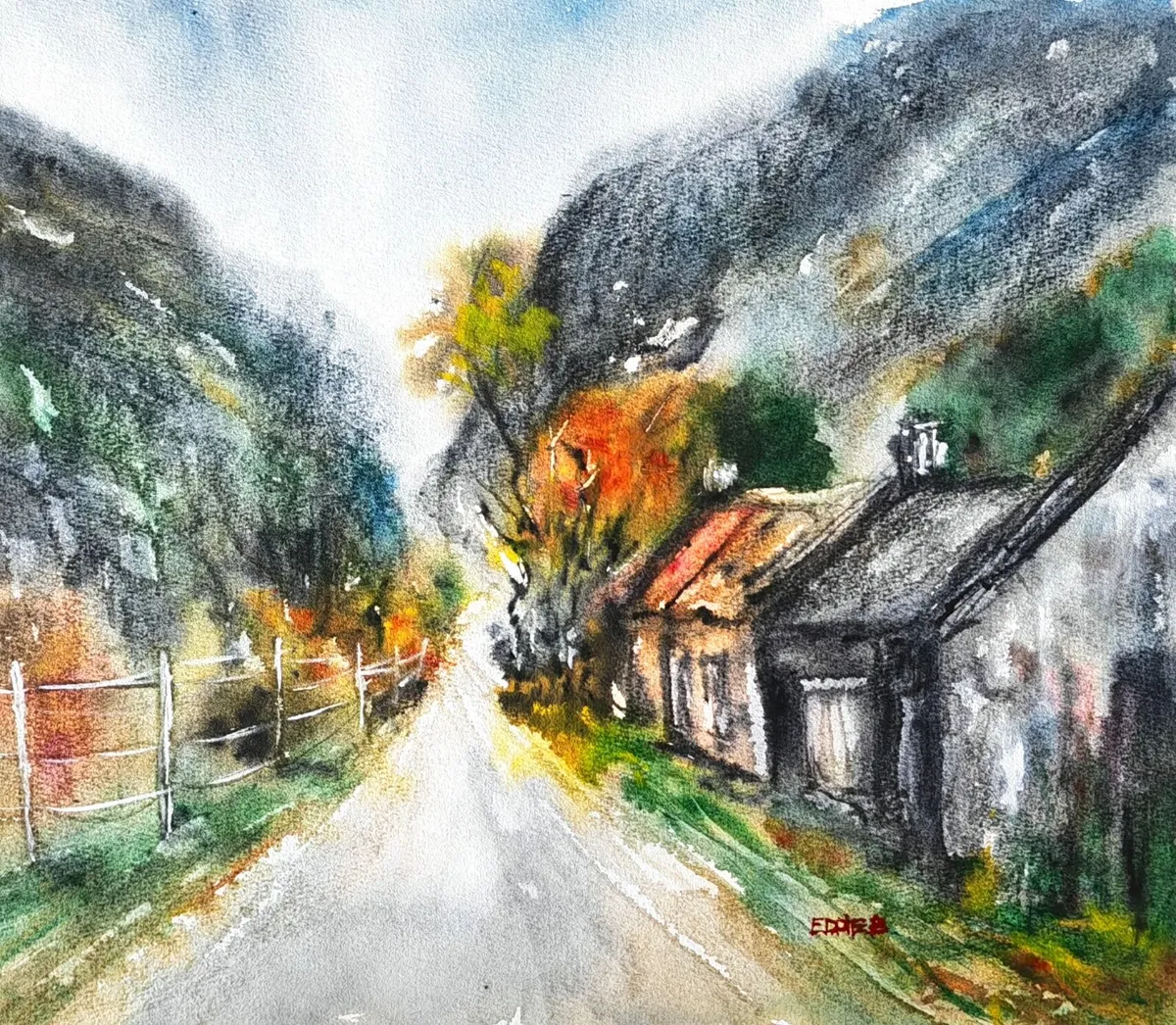watercolours - Image 4