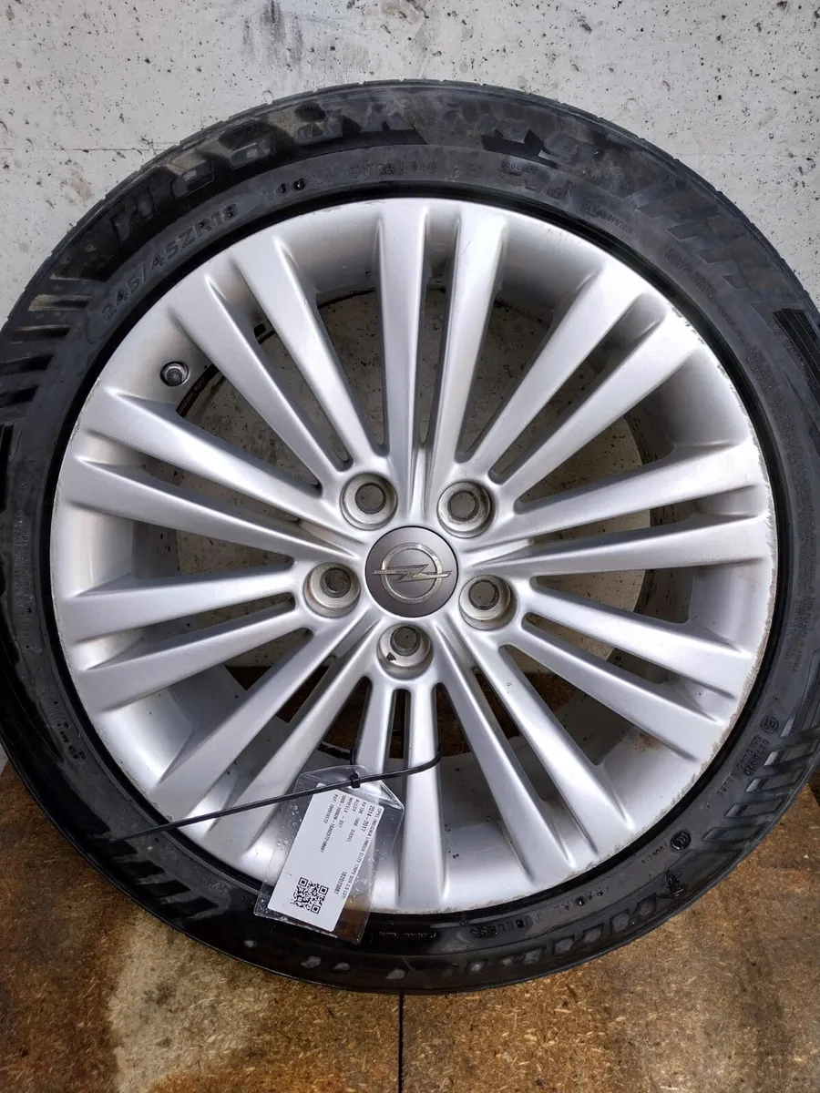 2016 Opel Insignia 18" Alloy Wheel Set - Image 2
