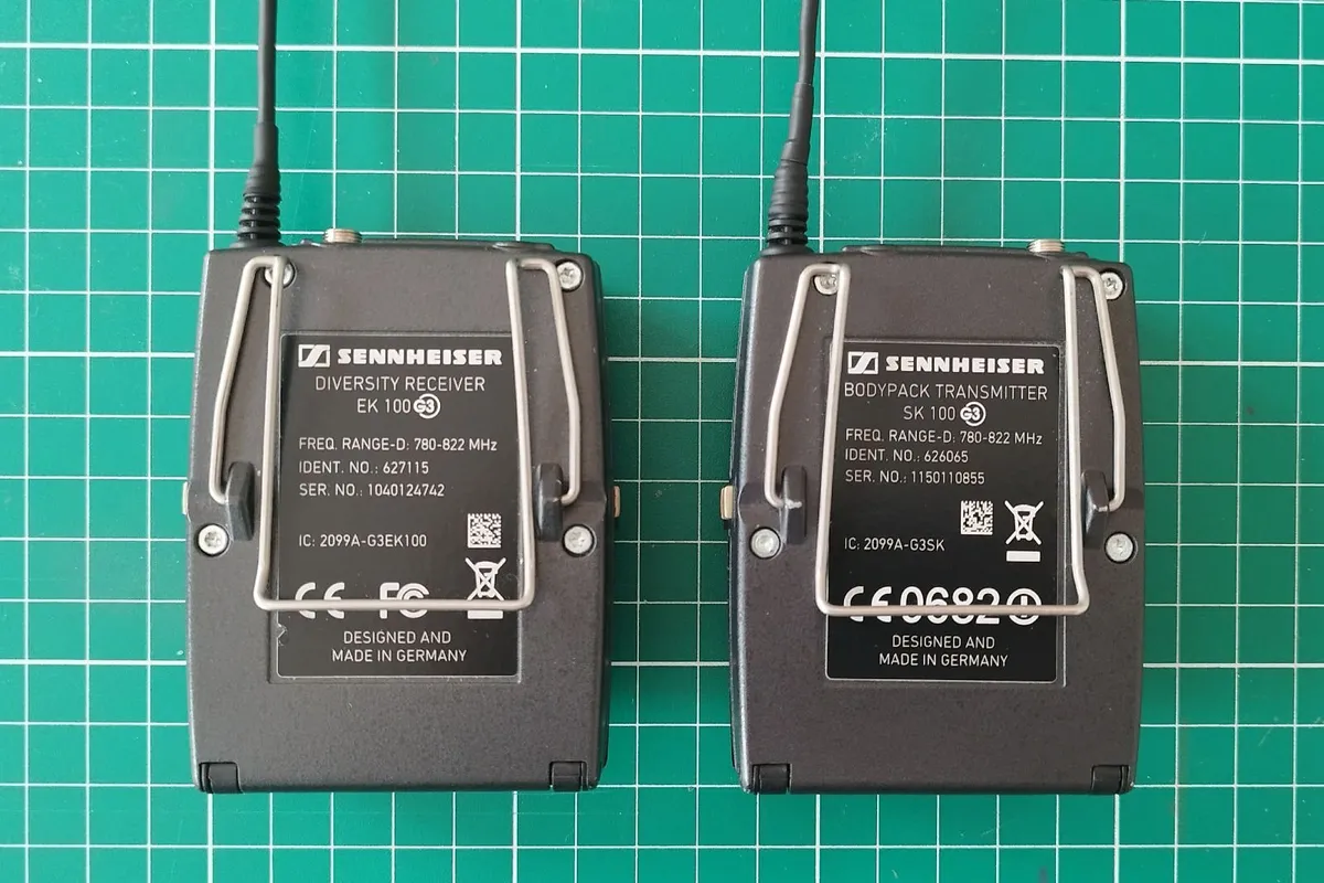 Sennheiser EW100 G3 (780-822 MHz)  SK & EK - Image 4
