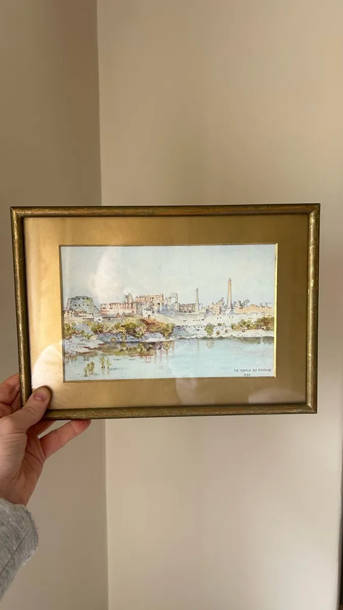 Vintage framed picture - Image 1