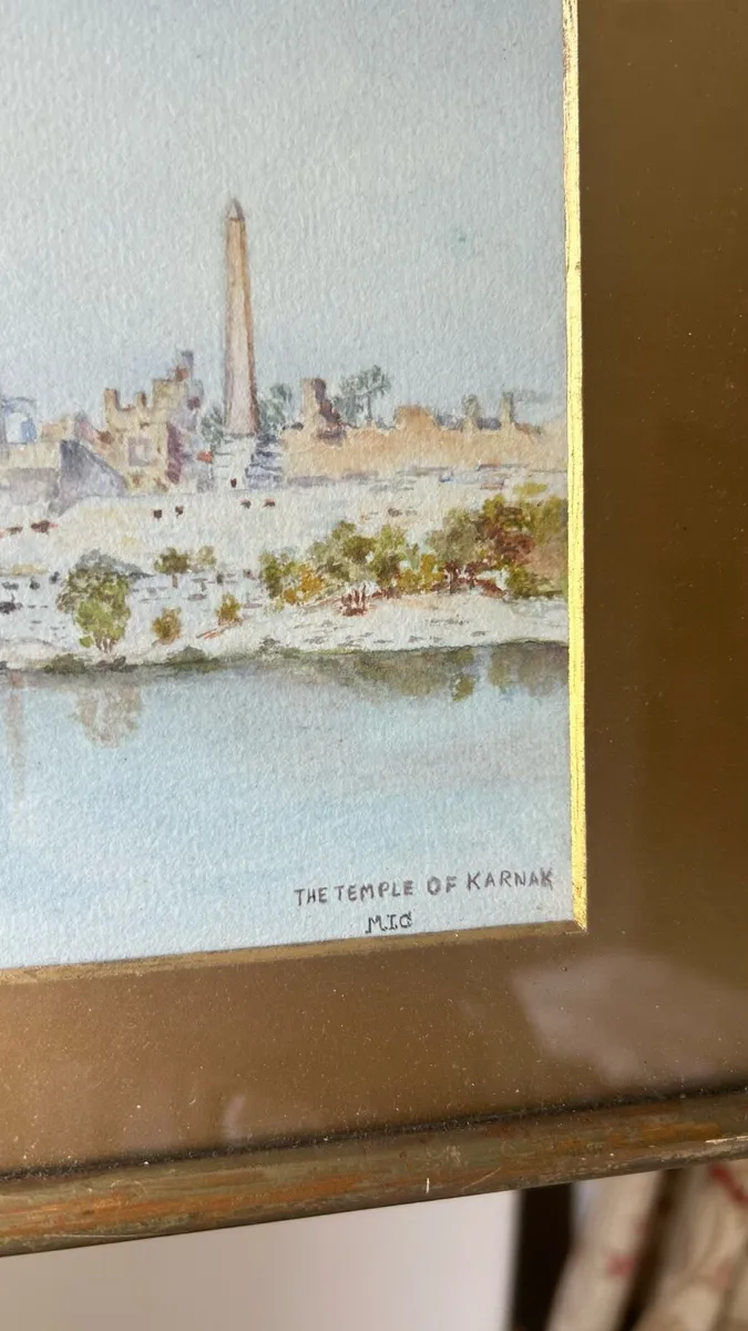 Vintage framed picture - Image 4