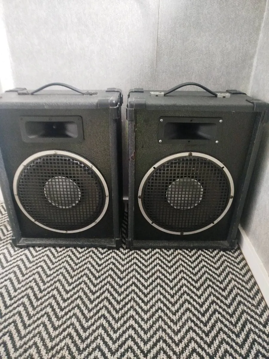Pa Speakers - Image 1