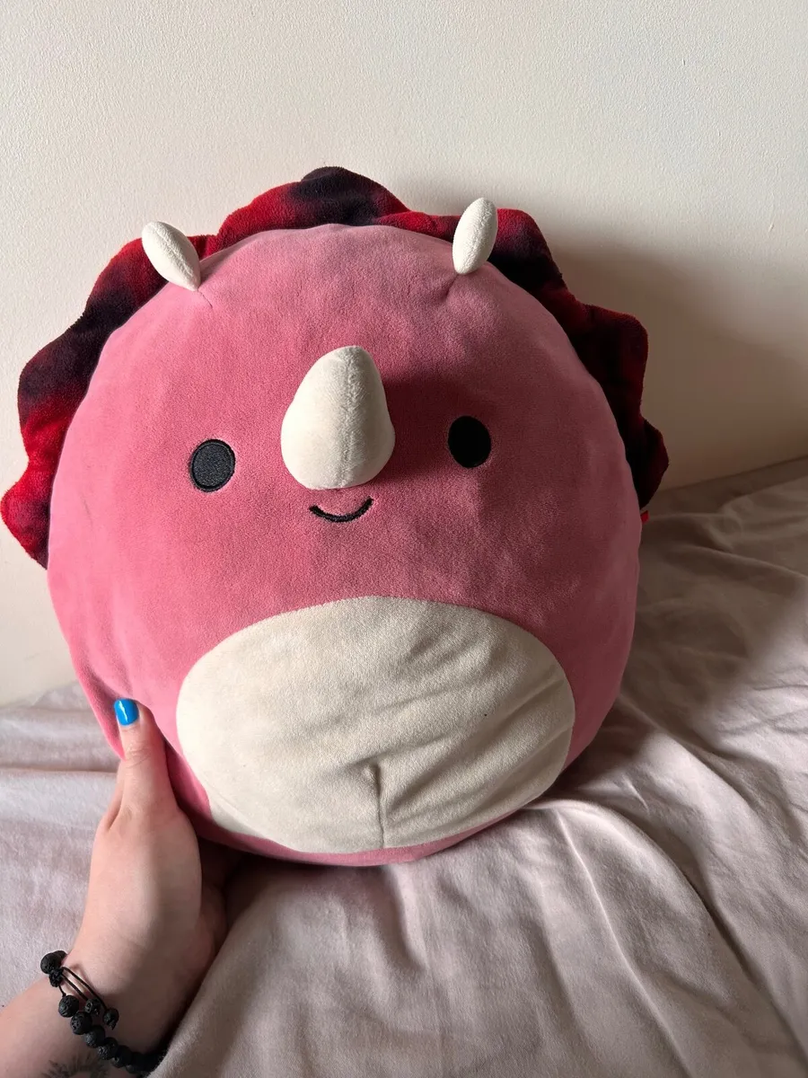 Squishmallow- Tristan the Triceratops - Image 1