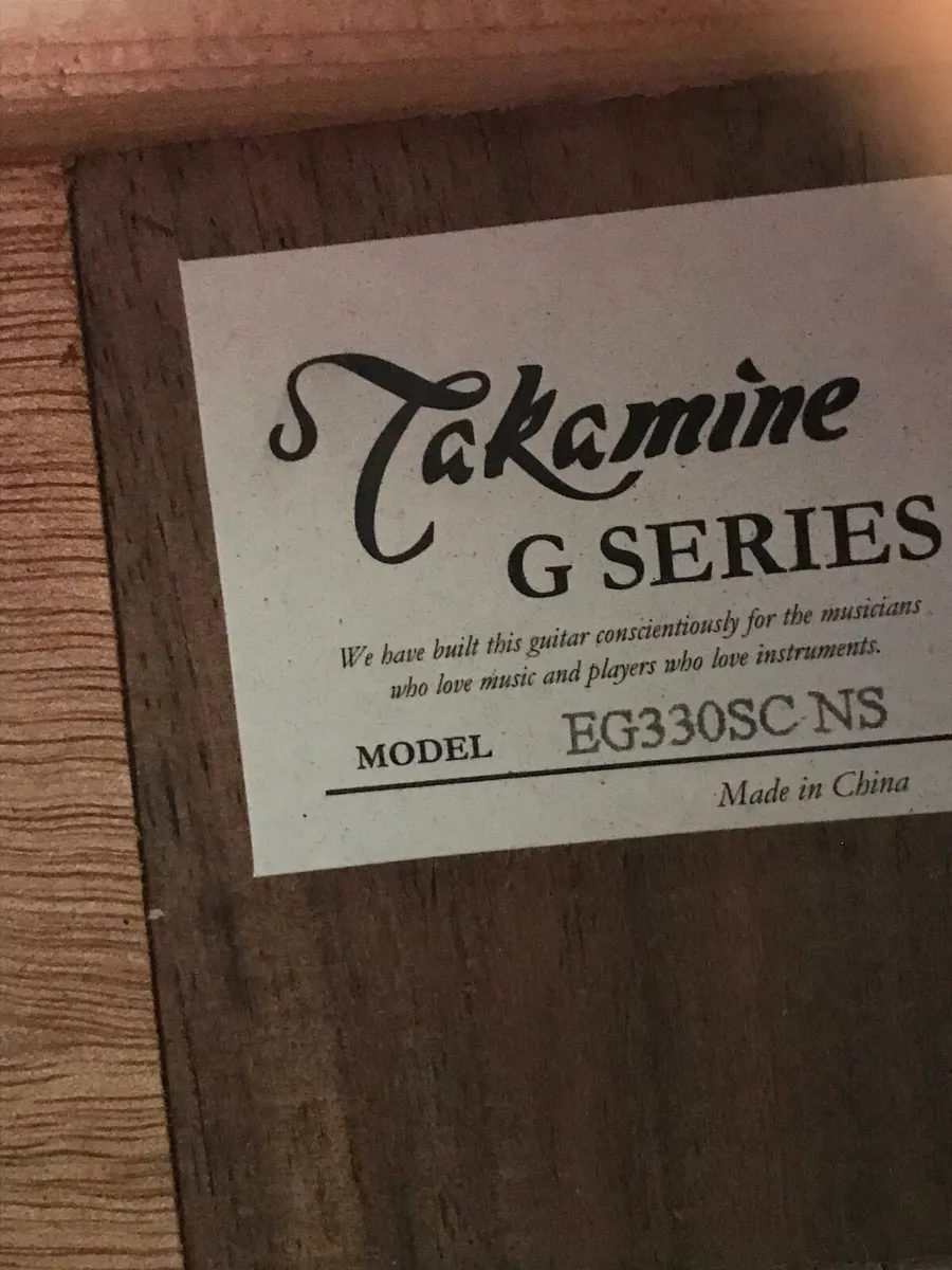 Takamine Acoustic Guitar - Image 1