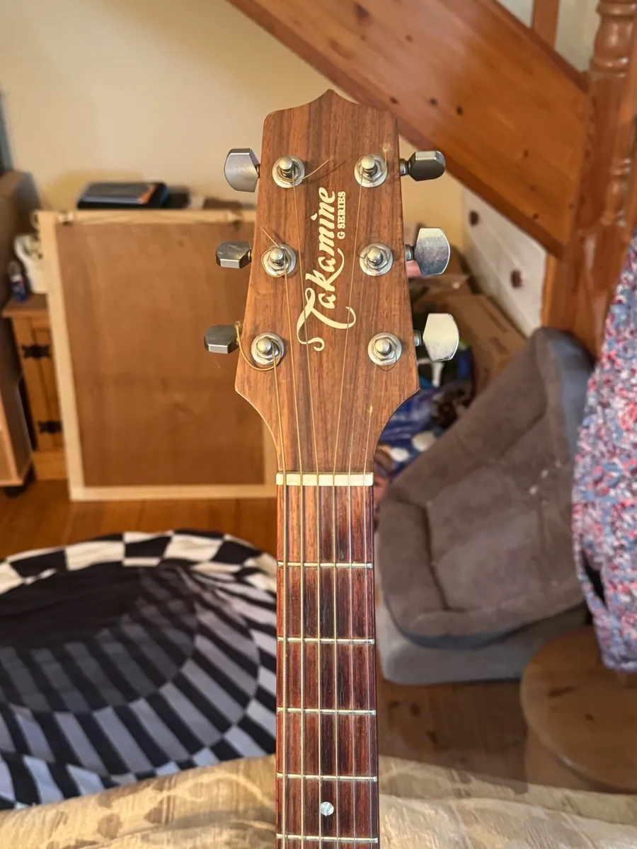 Takamine Acoustic Guitar - Image 3