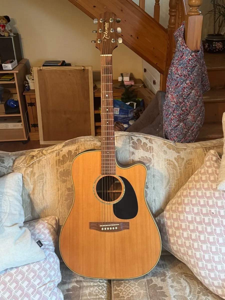 Takamine Acoustic Guitar - Image 4