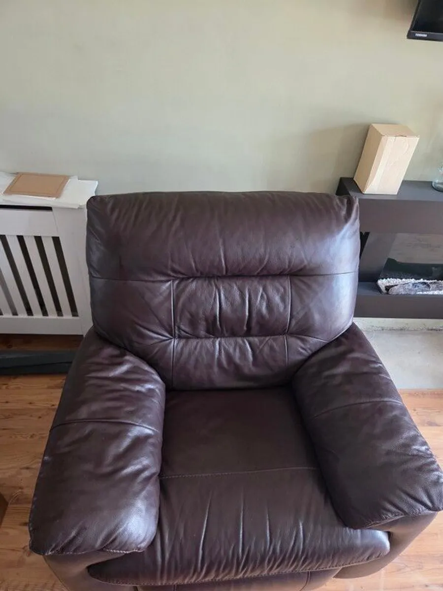 Leather Recliner Armchair - Image 4