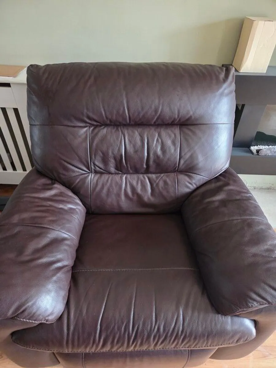 Leather Recliner Armchair - Image 2