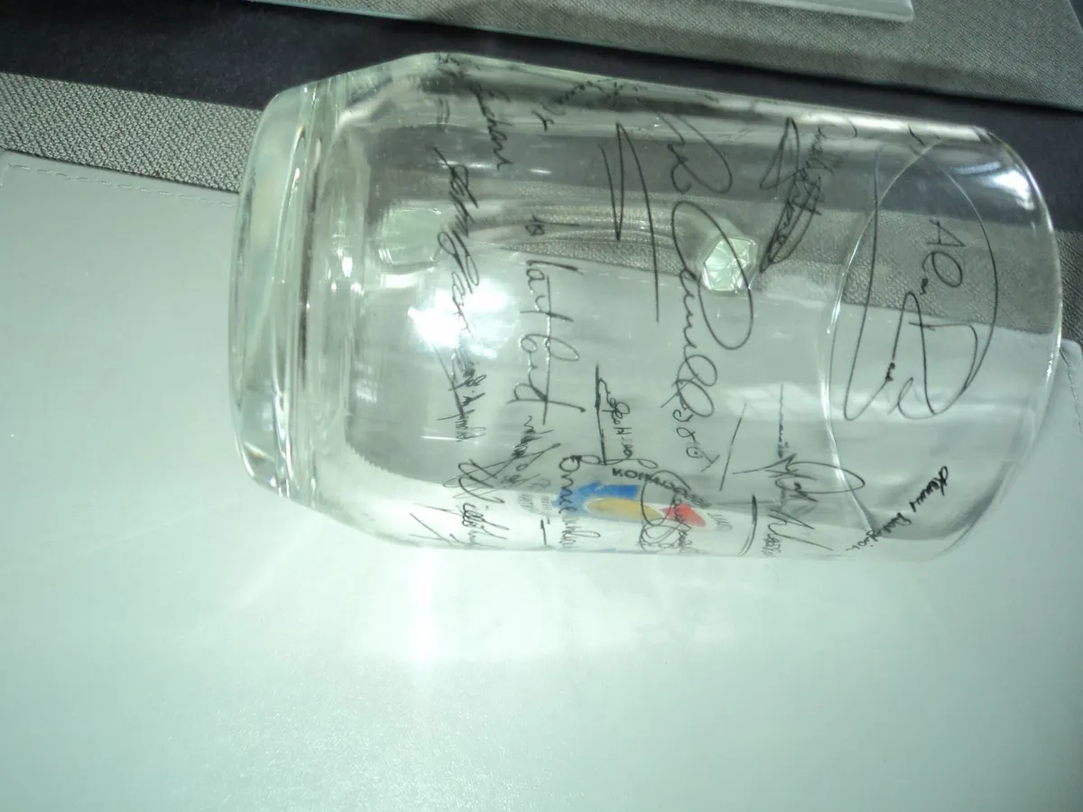 Scottish 1978 world cup glass - Image 2