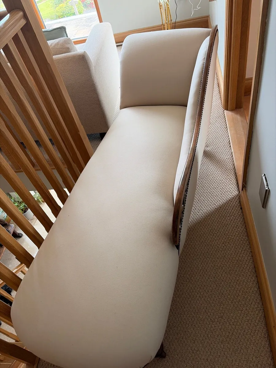 Antique Victorian style Chaise Loungue - Image 3