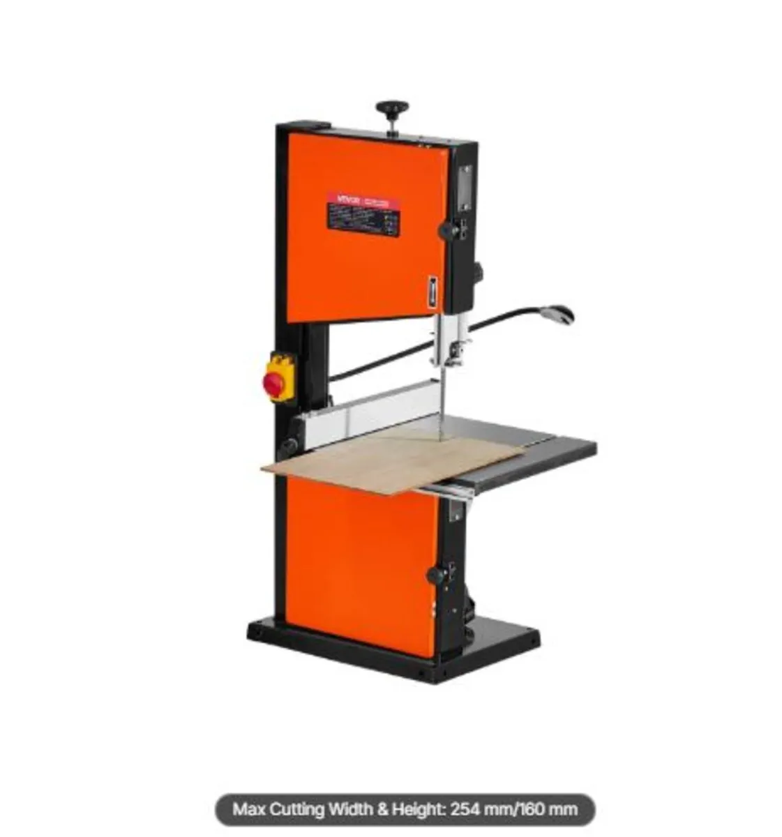 Band Saw, 254 mm, Two-Speed Benchtop Bandsaw - Image 1