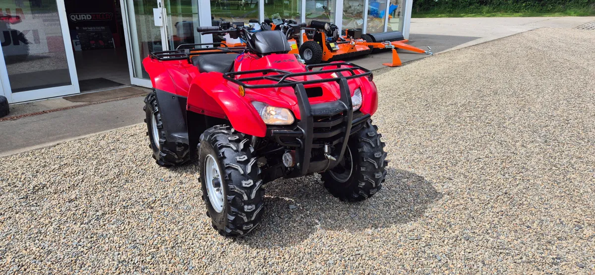 2007 HONDA TRX 420FE IMMACULATE - Image 2