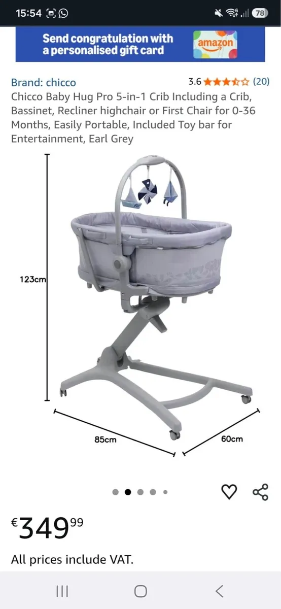 Chico 5in1 Cot - Image 4