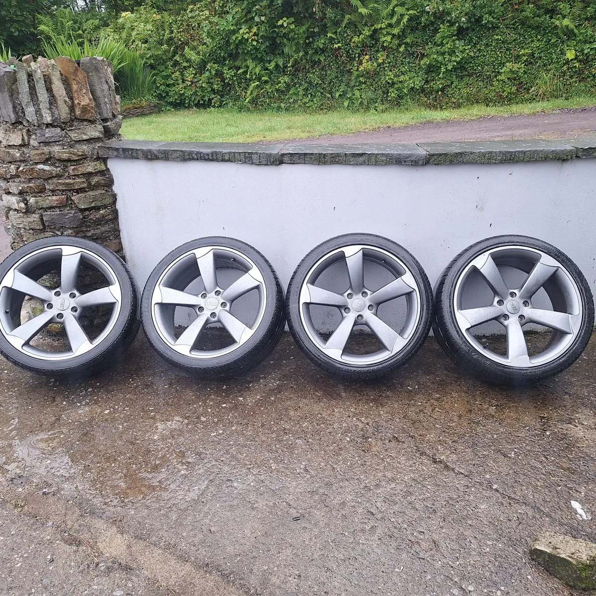 Audi TTRS Allow Wheels + Tyres - Image 1