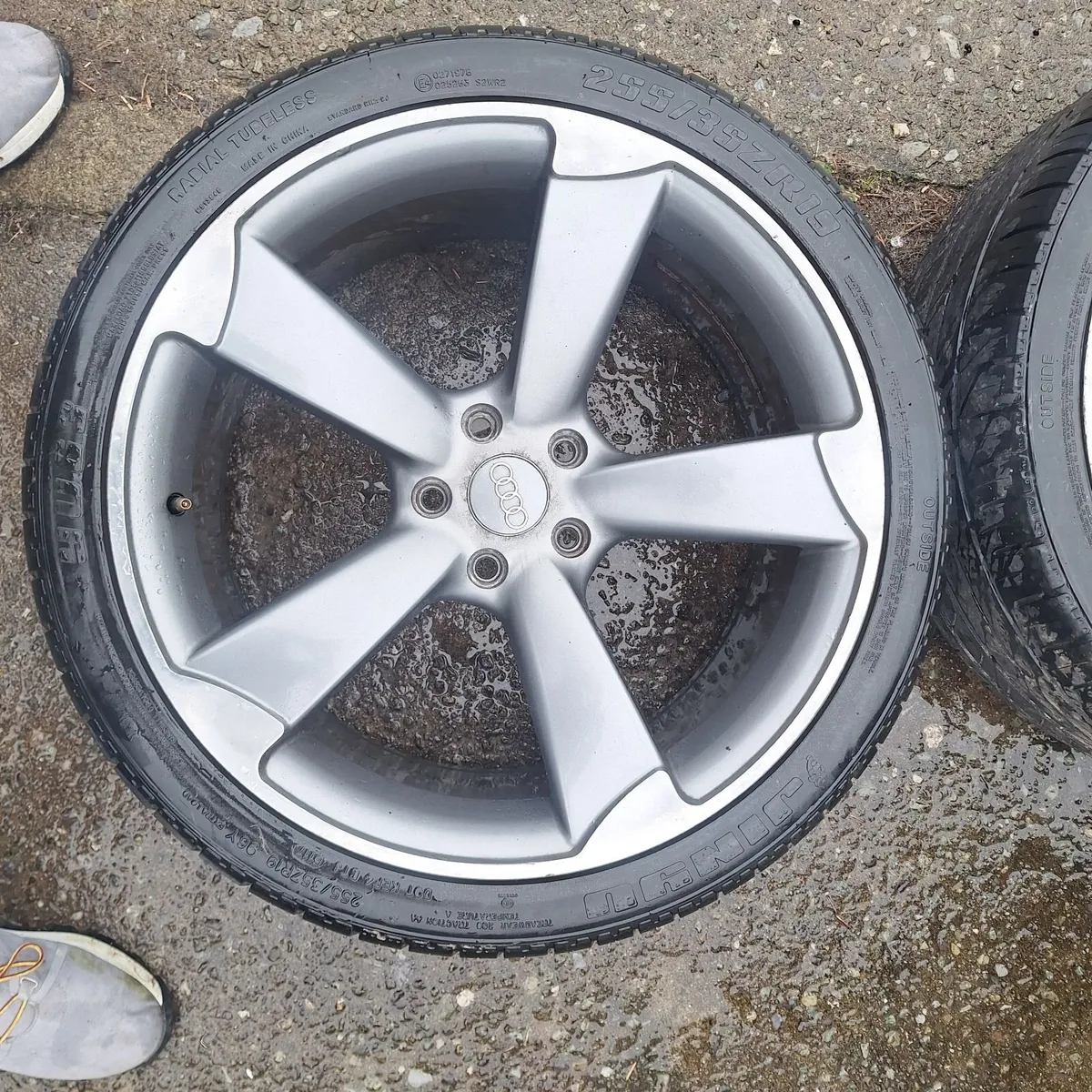 Audi TTRS Allow Wheels + Tyres - Image 2