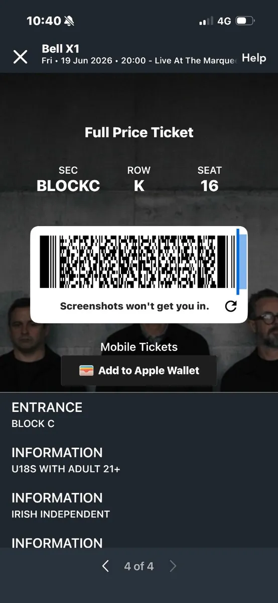 Bell X1 Tickets Cork - Image 4