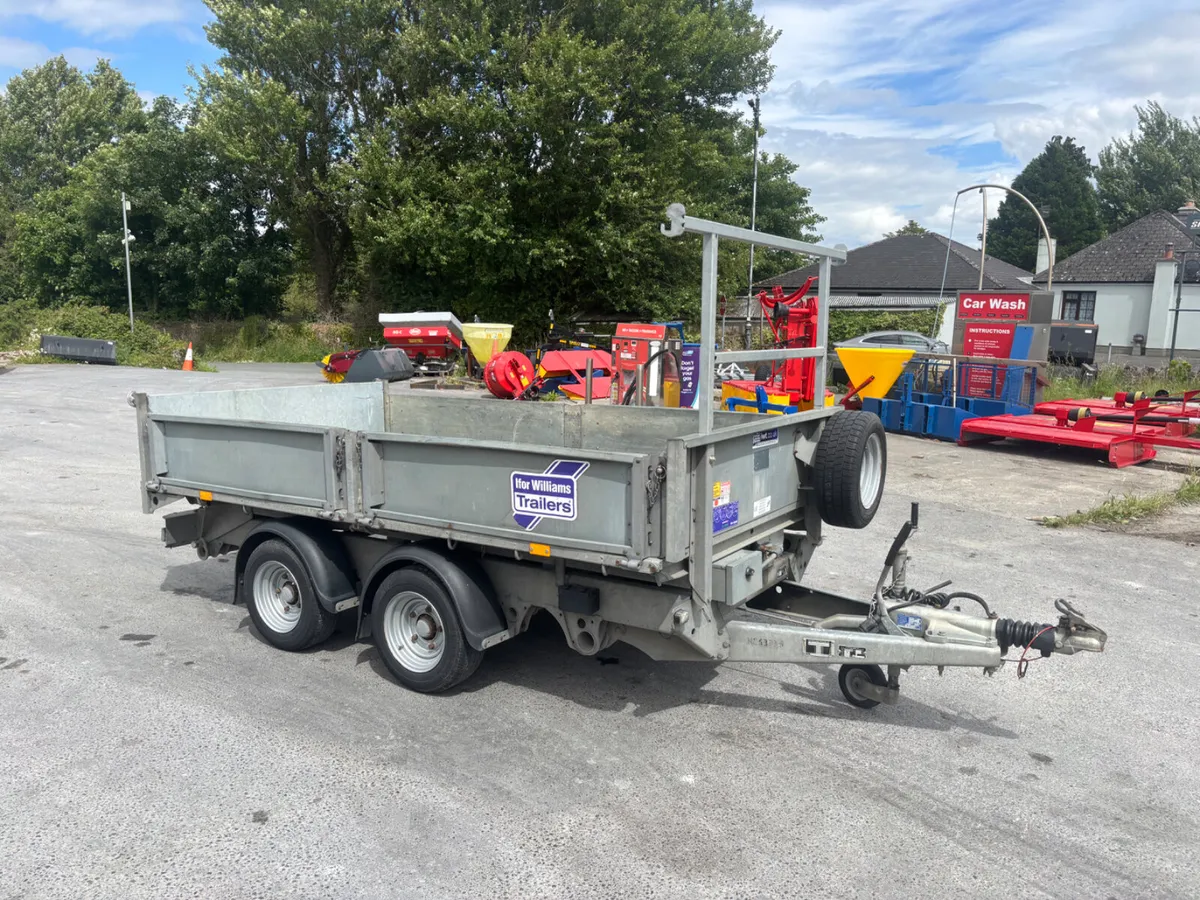 ifor williams 10ft tipping trailer - Image 1