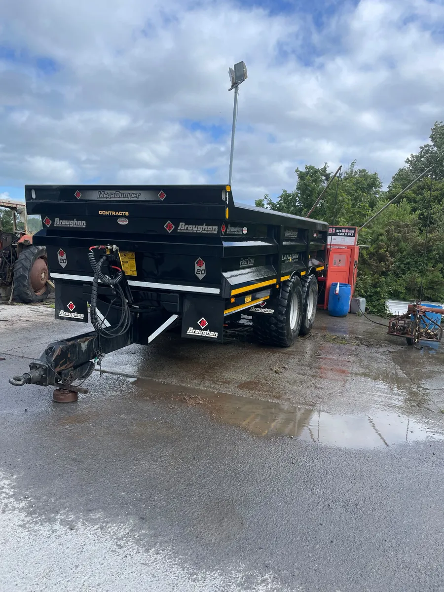 Broughan 20tonne dump trailer