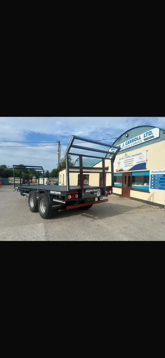 Agrisafe 28ft & 24ft bale trailer - Image 2