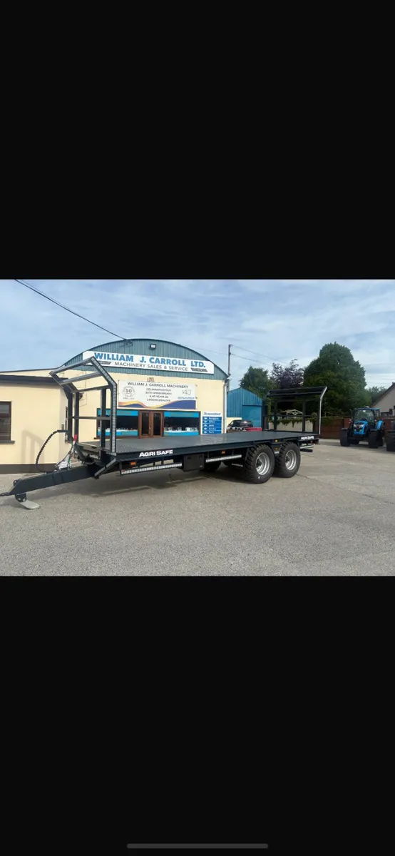 Agrisafe 28ft & 24ft bale trailer - Image 1