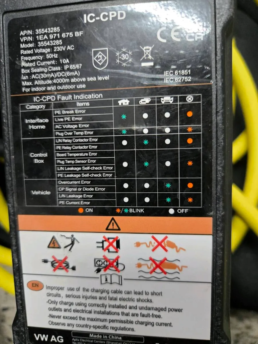 EV Charger. (3pin) - Image 4
