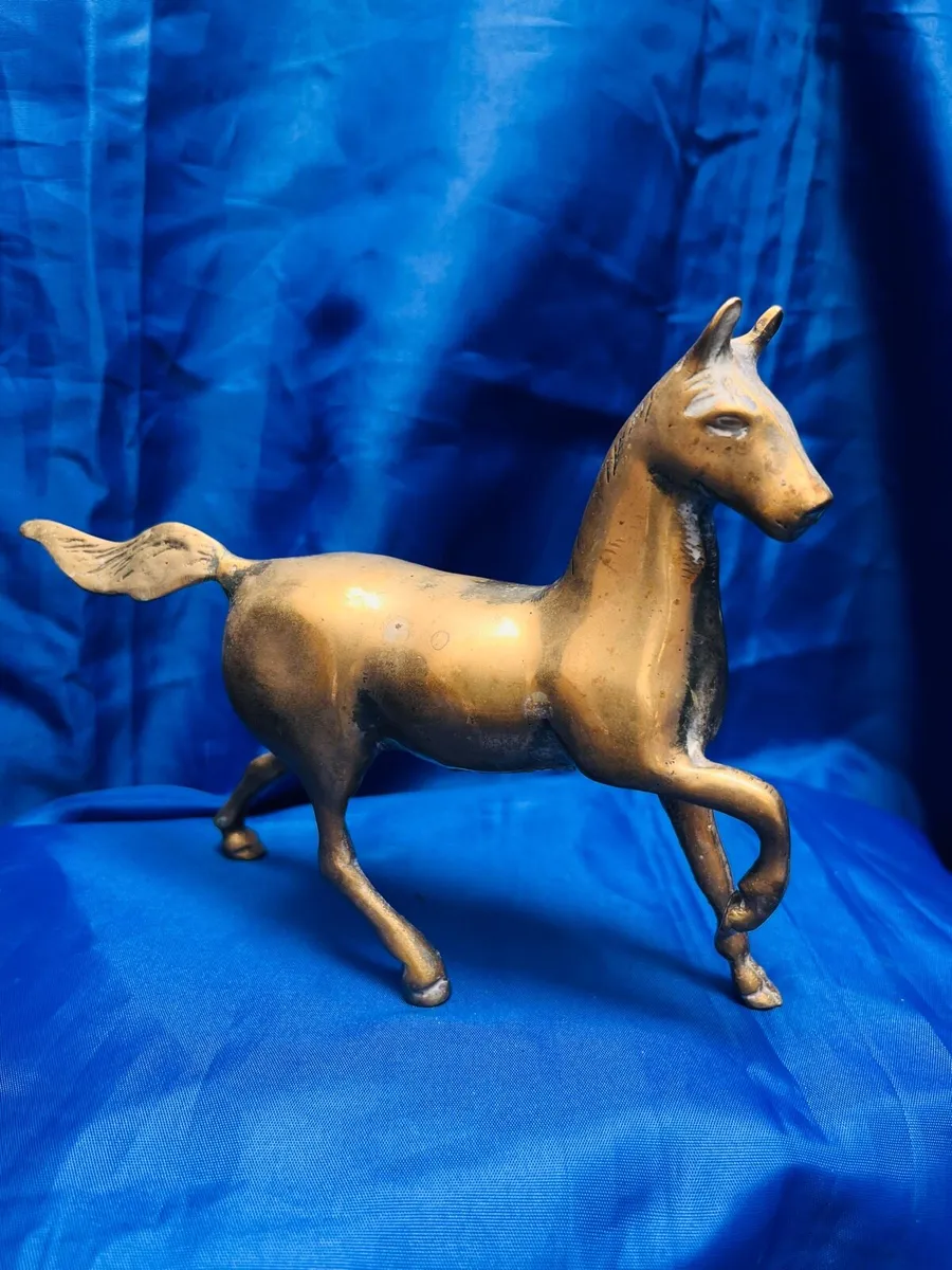 Brass horse - Image 4