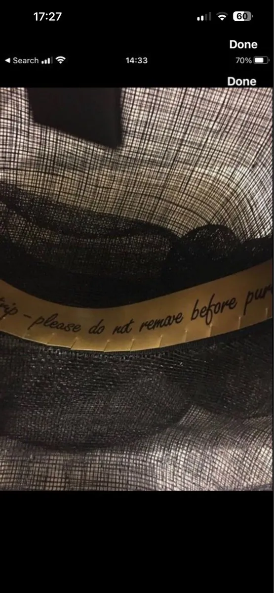 Ladies stunning hat 🎩 one size €20 - Image 3