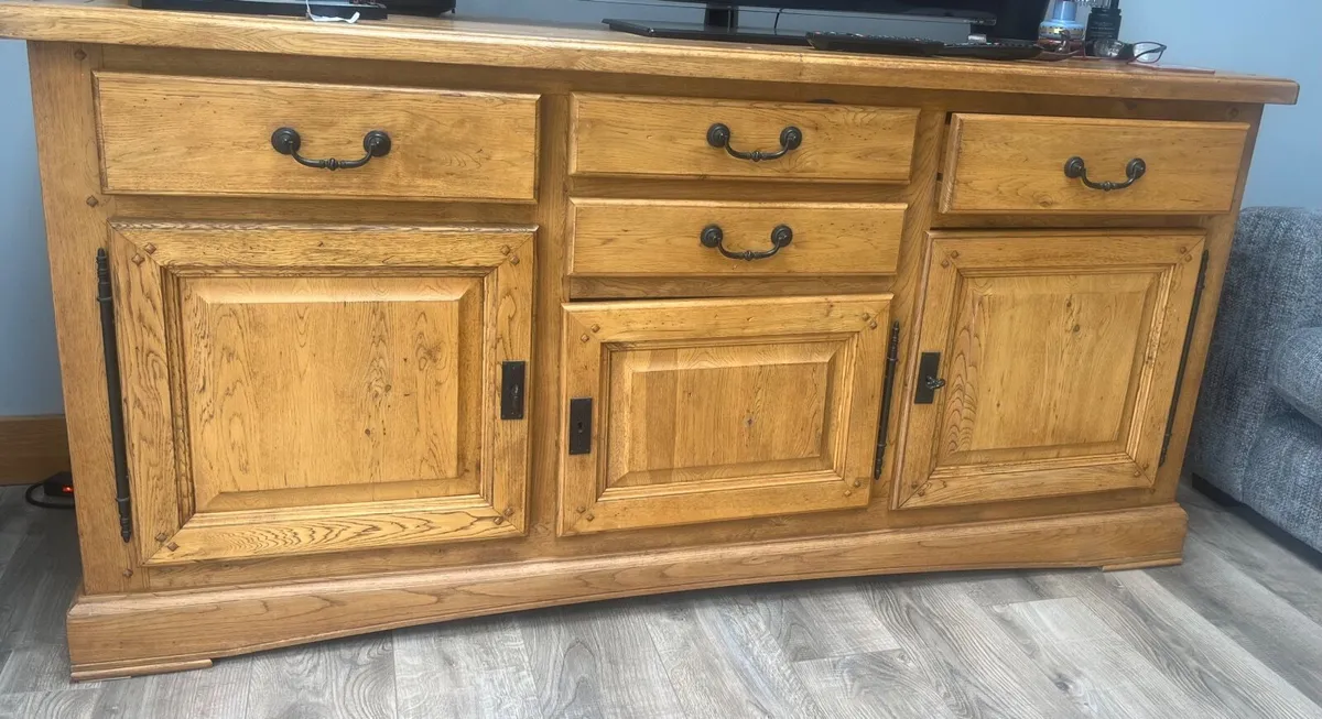 Furniture- Solid Oak sideboard
