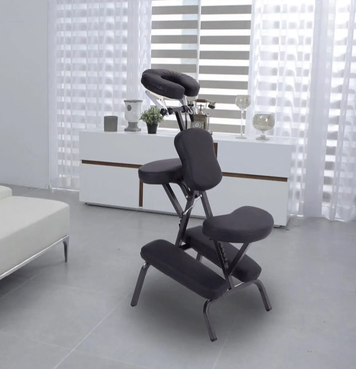 NEW Foldable Beauty Salon Massage Chair - Image 3