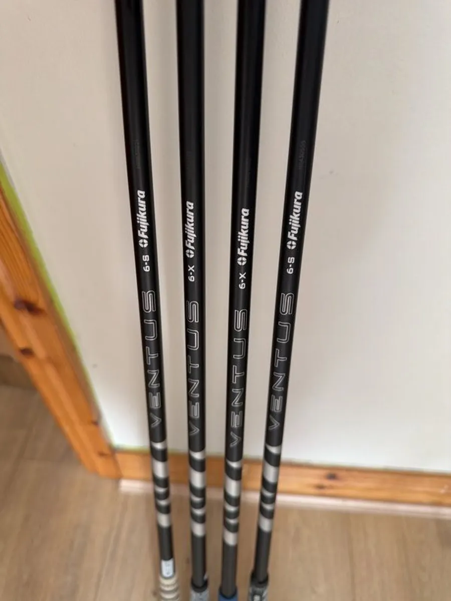 3 Fujikura ventus velocore + black shafts - Image 2