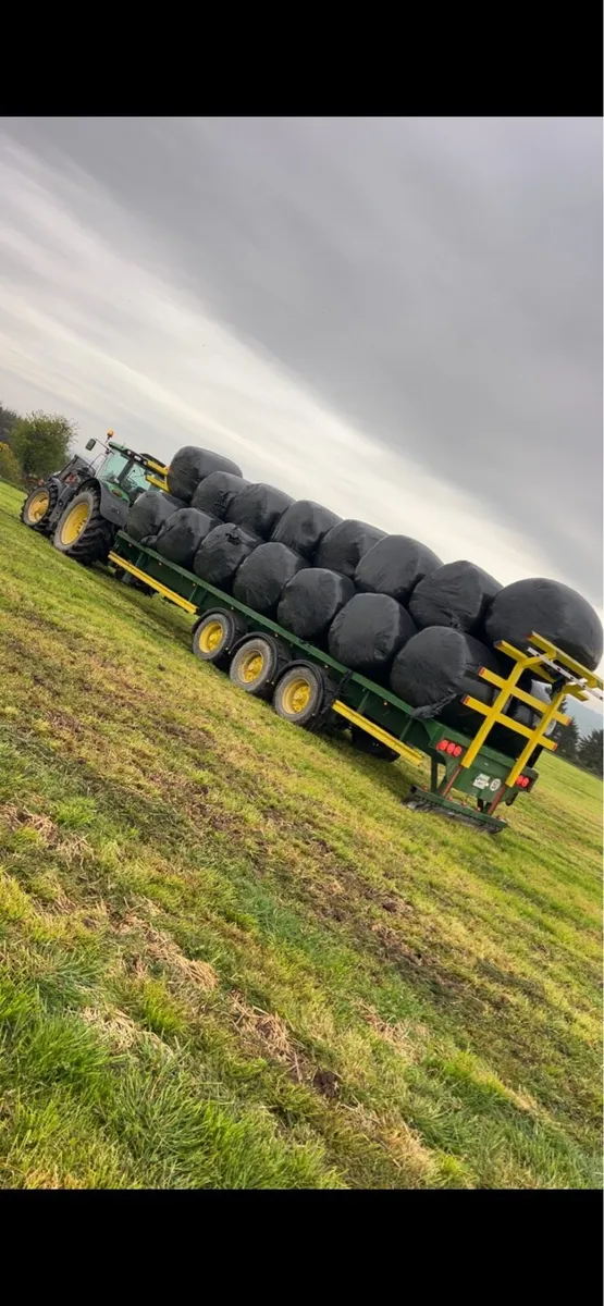 Tri Axle 33ft bale trailer - Image 4