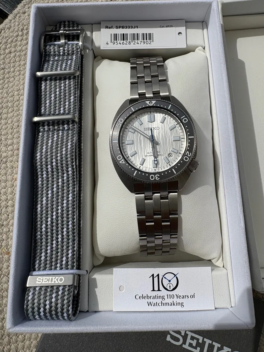 -45% OFF RRP Seiko Prospex Ltd Edition Glacier - Image 1