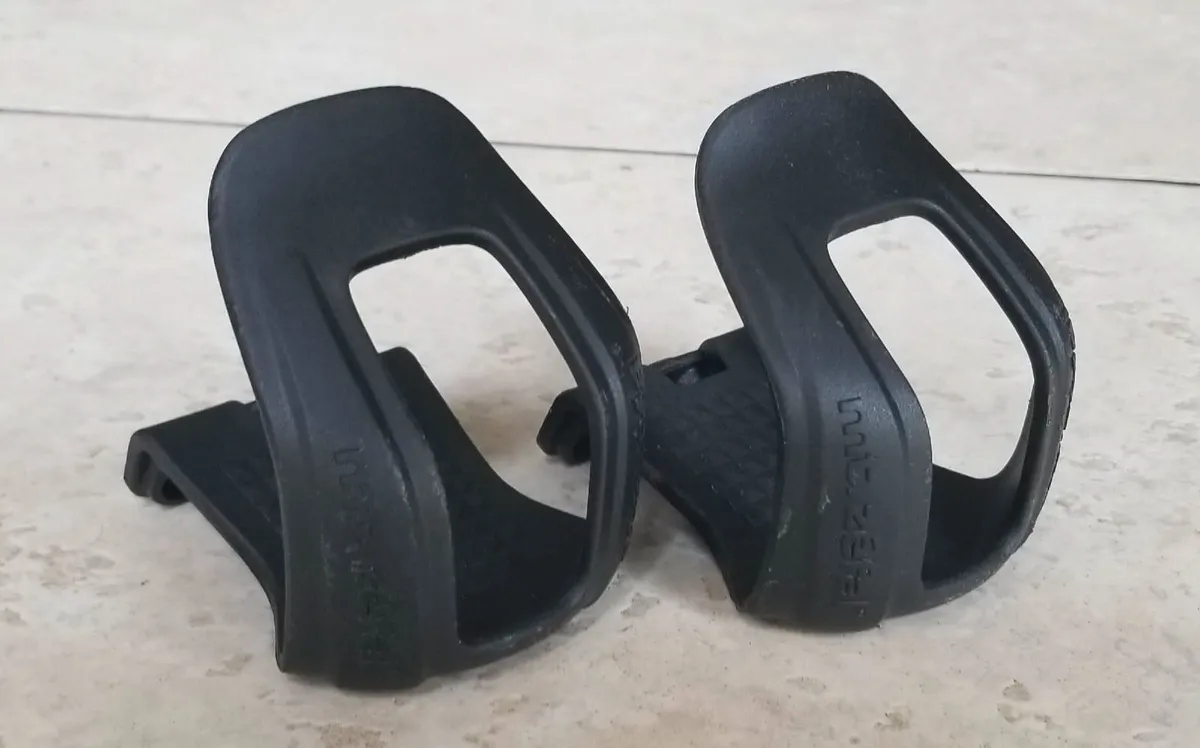Bike Parts Bundle – Saddle, Pedals, Toe Clips - Image 4