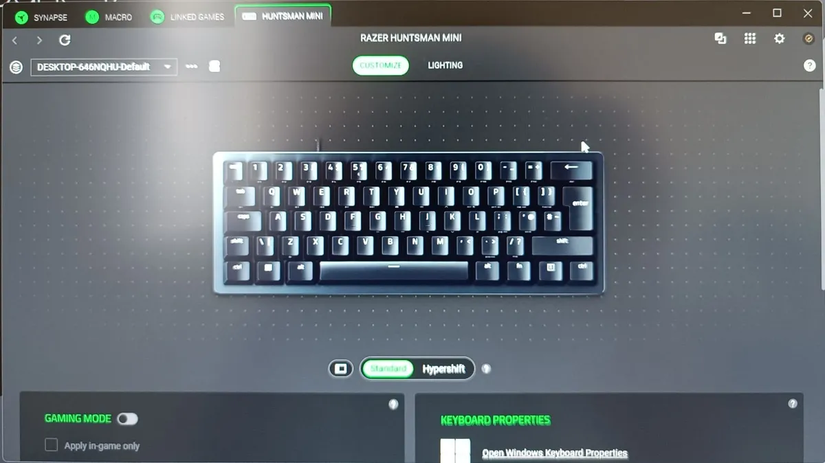 Razer Huntsman Mini 60% Gaming Keyboard - Image 3