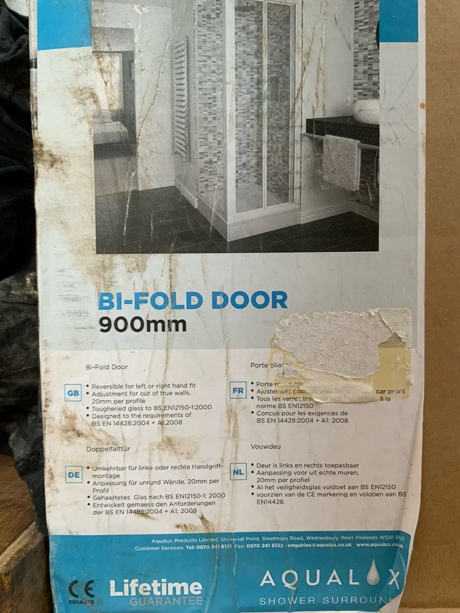 SHOWER DOORS X2 (250 euro ovno for both) - Image 1