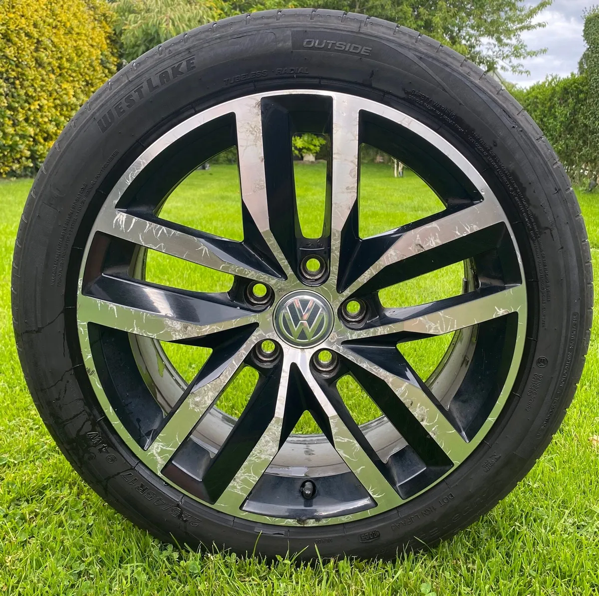 17” VW alloys complete with tyres. - Image 3