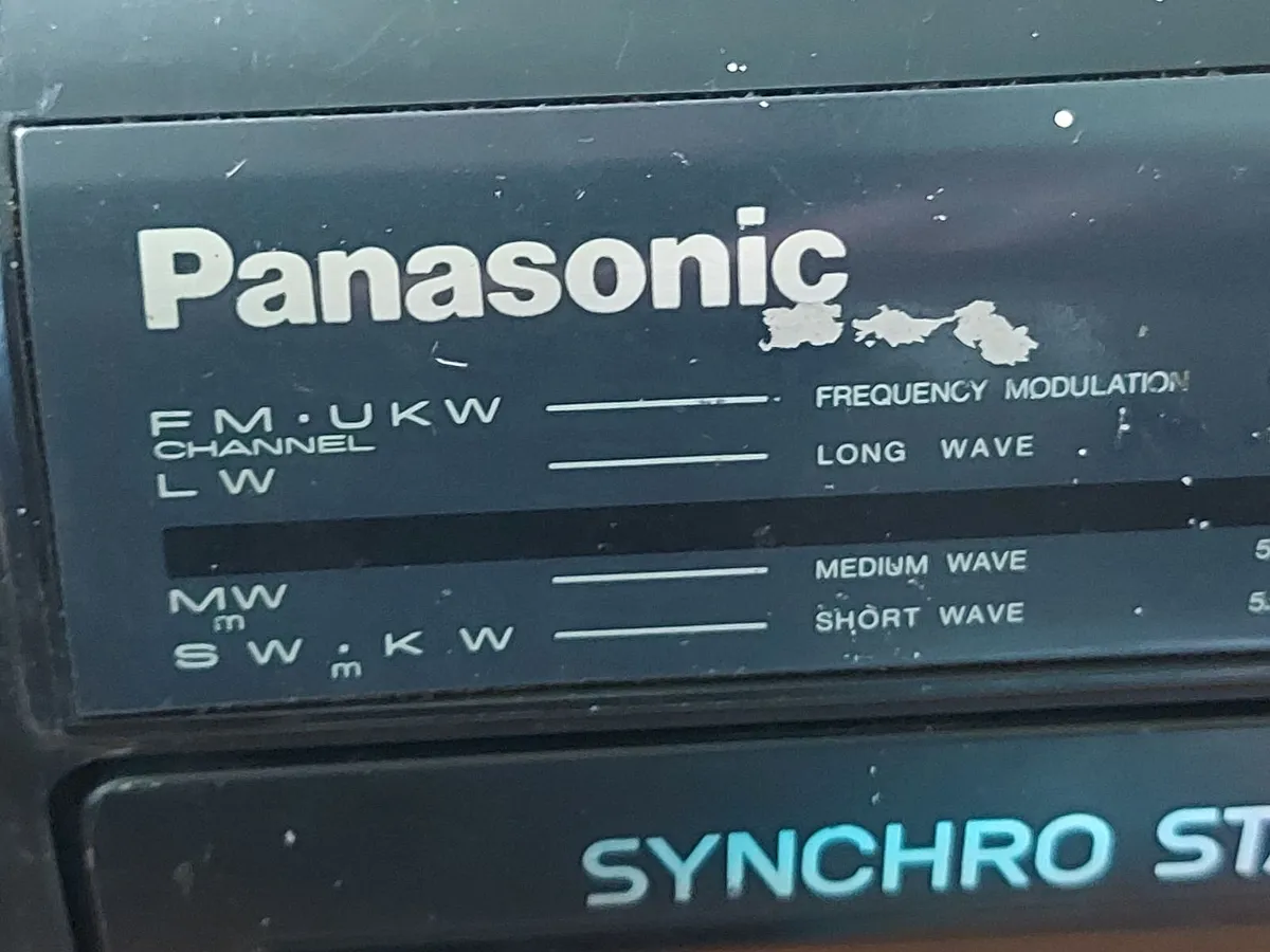 Panasonic Portable Stereo, Model RX RX-FT500 - Image 3