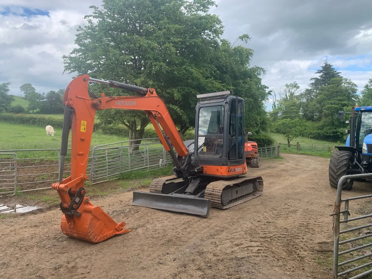Hitachi ZX50u zaxis - Image 2