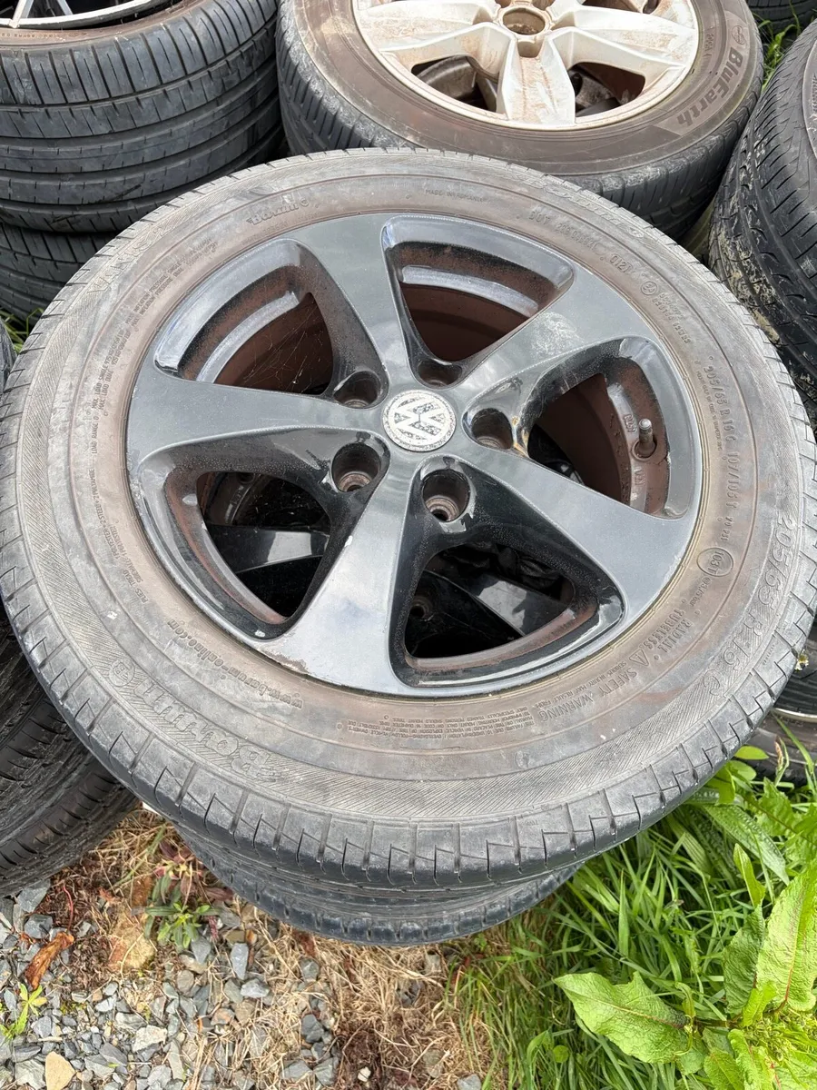 Transporter T6 T5 crafter 16” alloys - Image 1