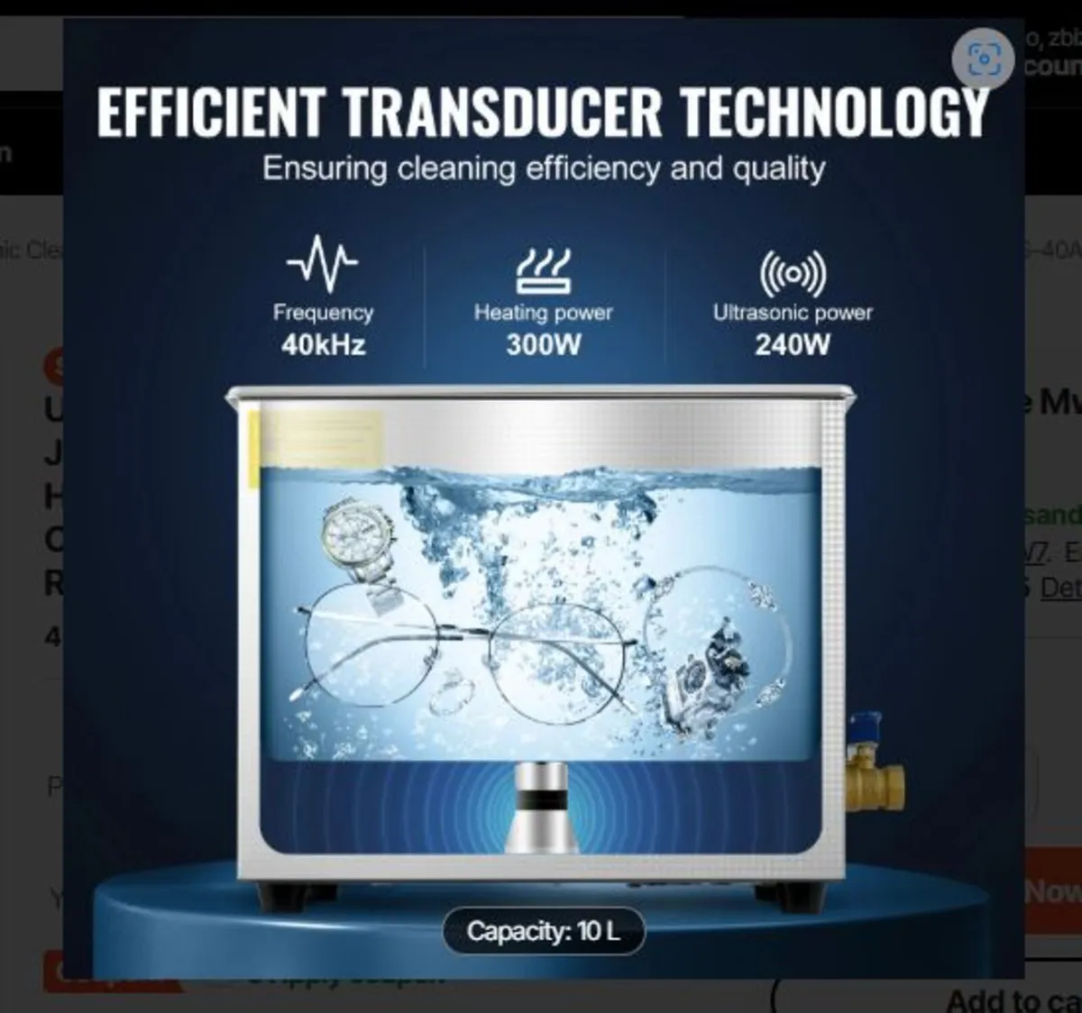 Professional -30L Digital Ultrasonic Cleaner - Image 3