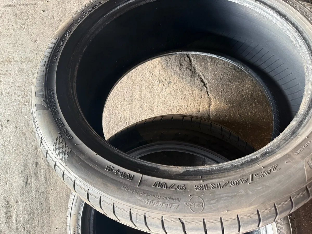 Tyres 225/45/18 + 245/40/18 - Image 4