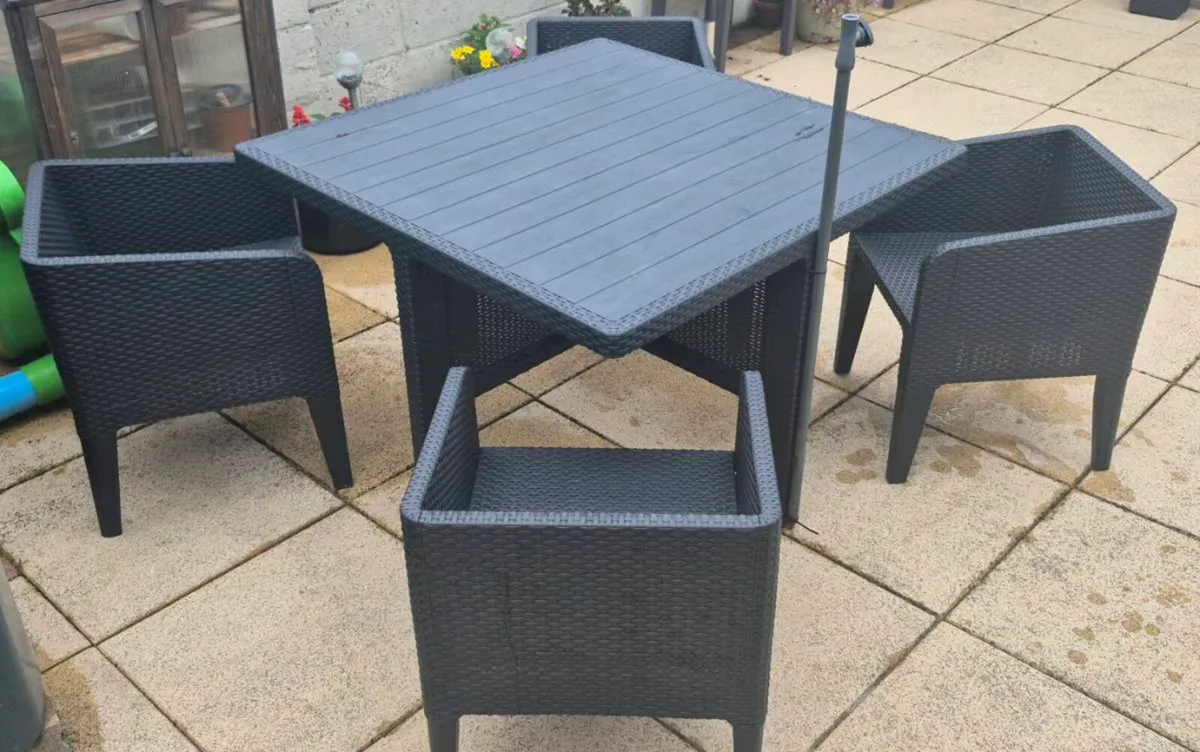Garden Table and Chairs - Image 4