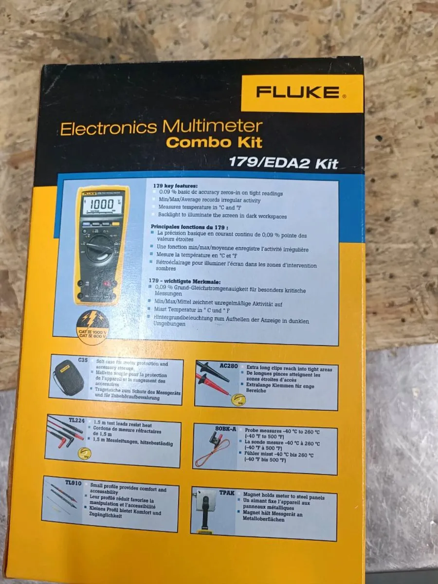 Fluke 179/eda2kit.. brand new