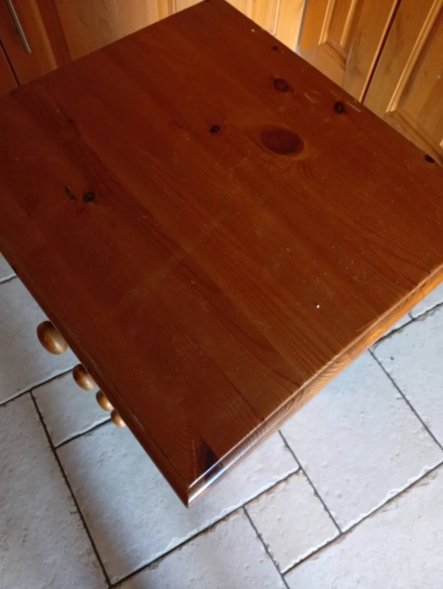 4 drawer pine locker - Image 4