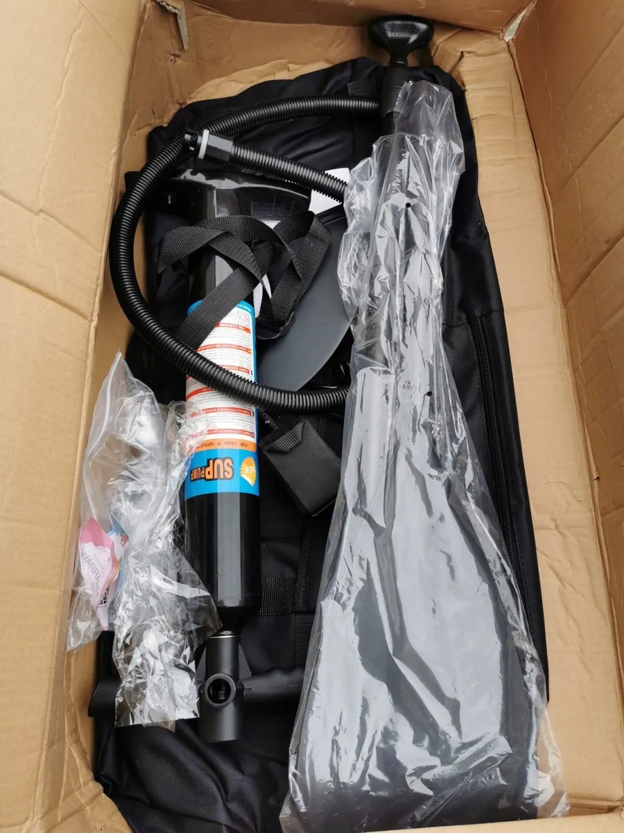2x sup paddle boards+ accessories & 3life jackets - Image 4