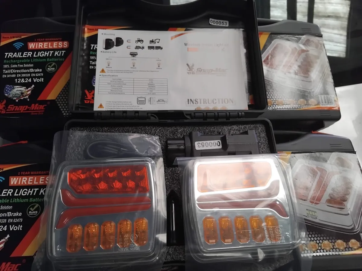 🚛 Wireless Trailer Lights Kit – €100 🚛 - Image 1