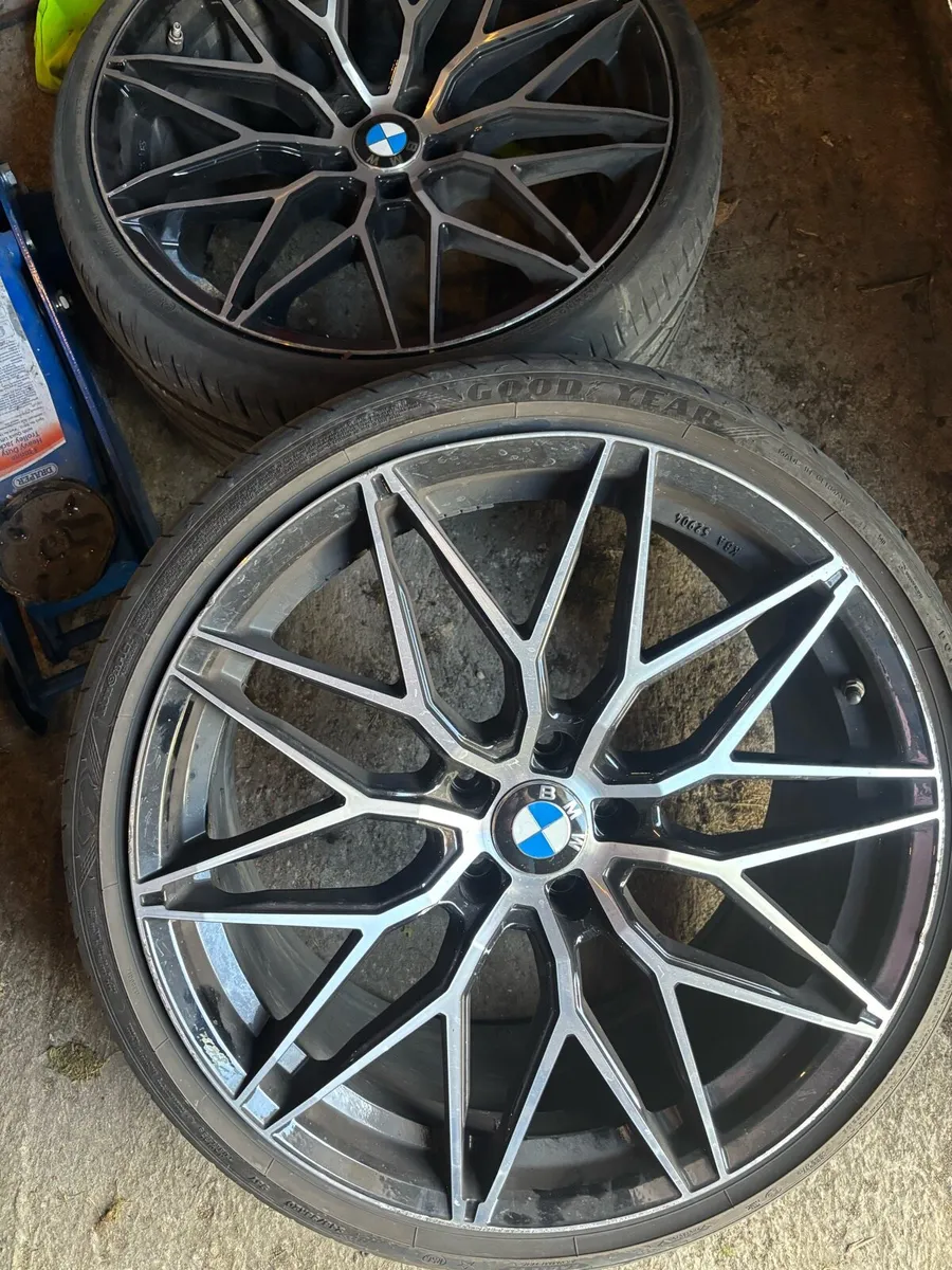 4 BMW 20 INCH ALLOY WHEELS